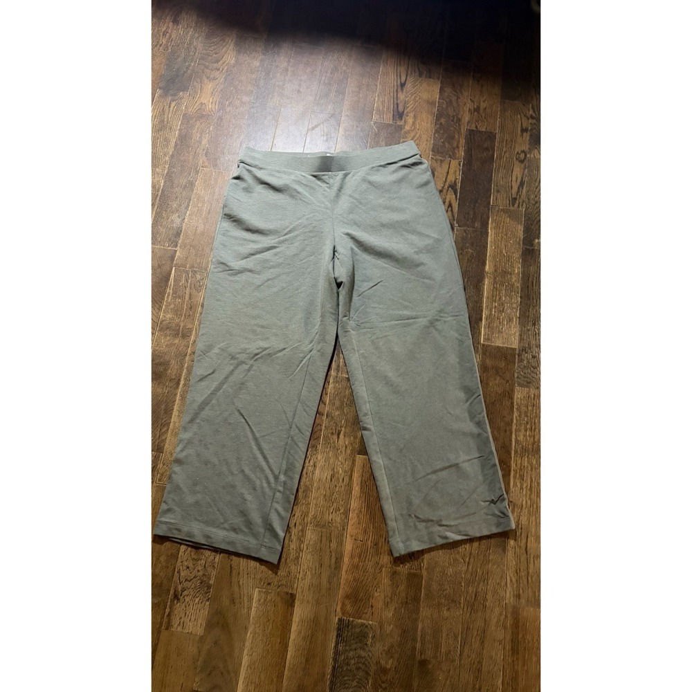 Pure Jill Affinity French Terry Slim Pants Pull On Stretch Size Large